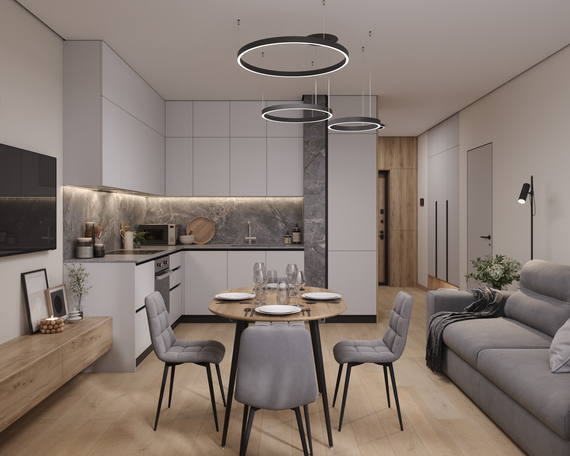 дизайн інтер'єру ЖК СТАРТ Київ